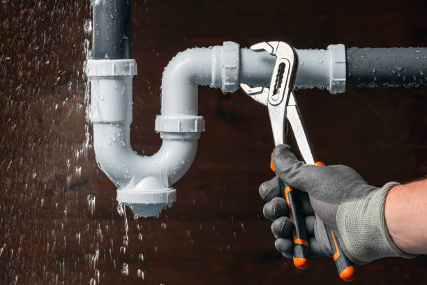 Professional Leak Detection technician working in West Bridgewater, MA